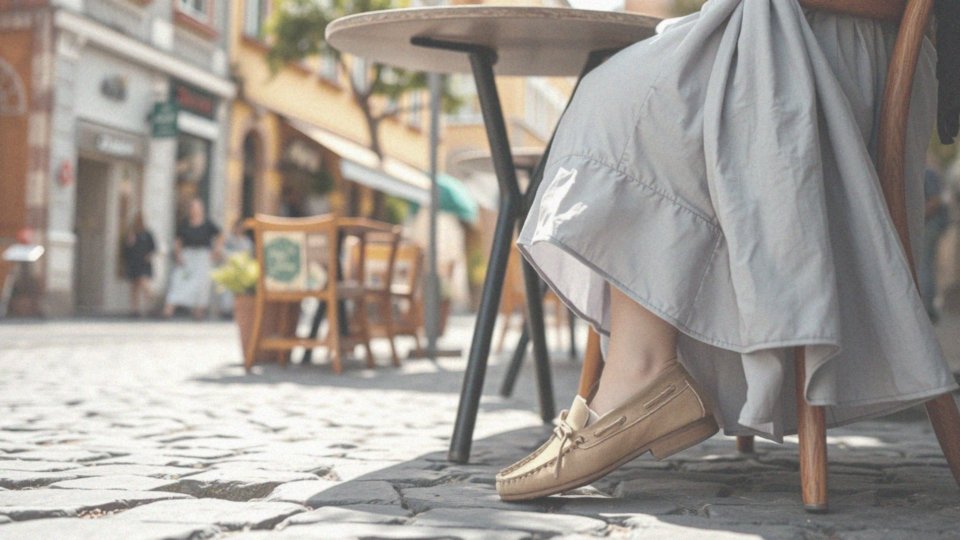 W jakich okazjach można nosić mokasyny z sukienką?