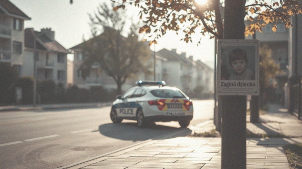 Jakie są działania policji po zgłoszeniu ucieczki dziecka?
