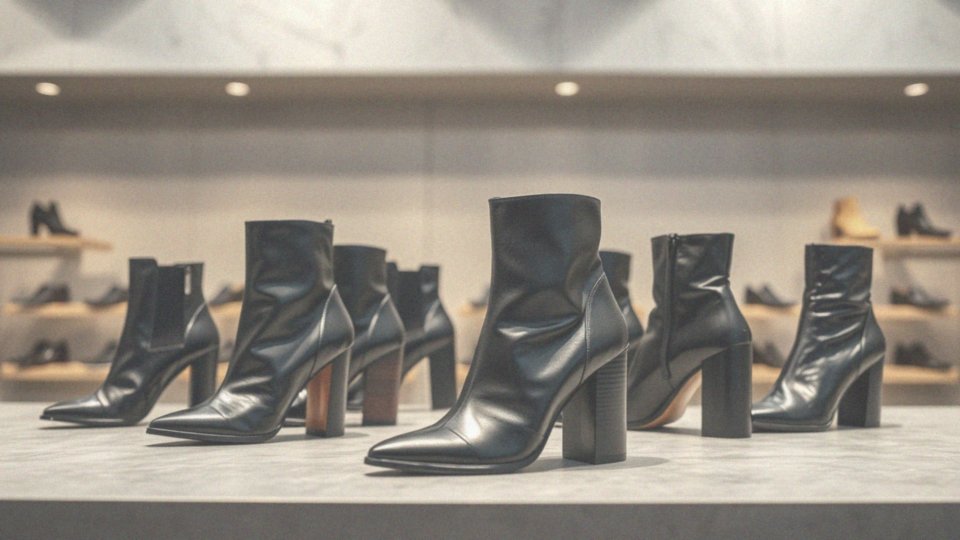 Jakie botki na obcasie są najlepsze do eleganckich sukienek?