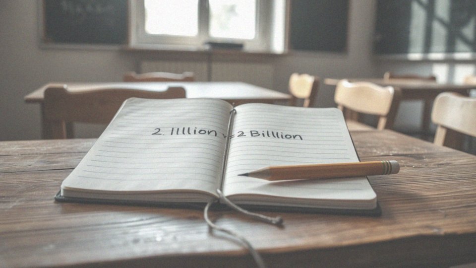 Ile zer ma milion i jak to się ma do miliarda?