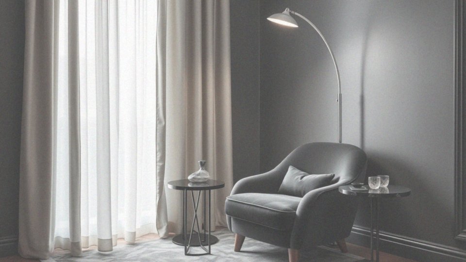 Jakie są zalety stylu glamour w szaro-czarnym wnętrzu?