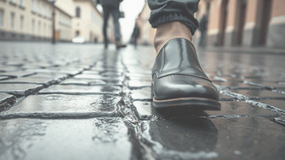 Jakie są skutki noszenia śliskich butów?