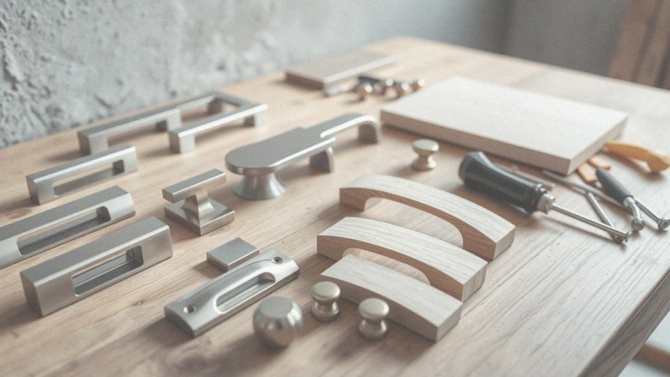 Jakie materiały są zalecane do produkcji uchwytów meblowych?