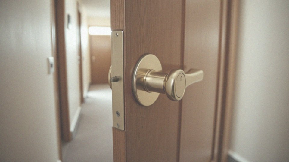 Jakie są zabezpieczenia związane z awaryjnym otwieraniem drzwi?