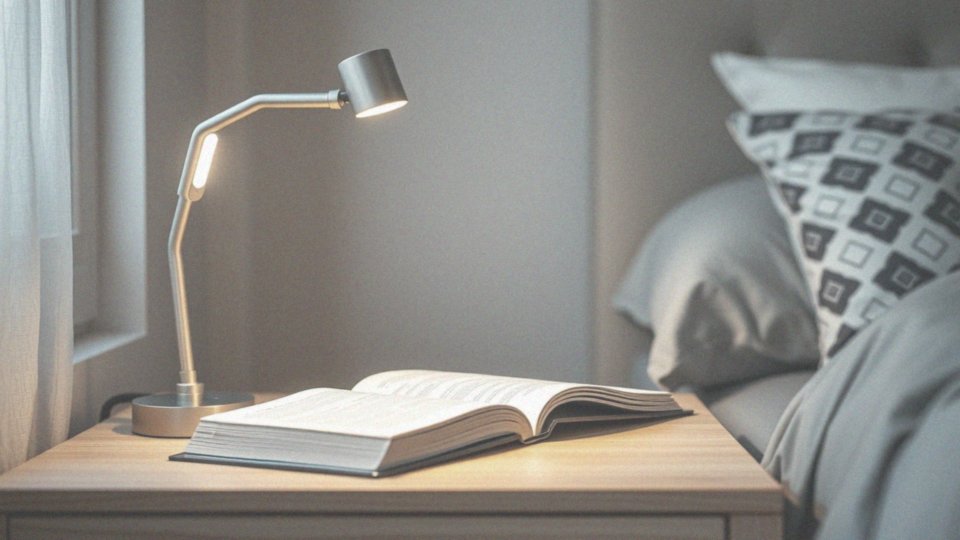 Jakie rodzaje oświetlenia oferują lampki nocne do czytania?