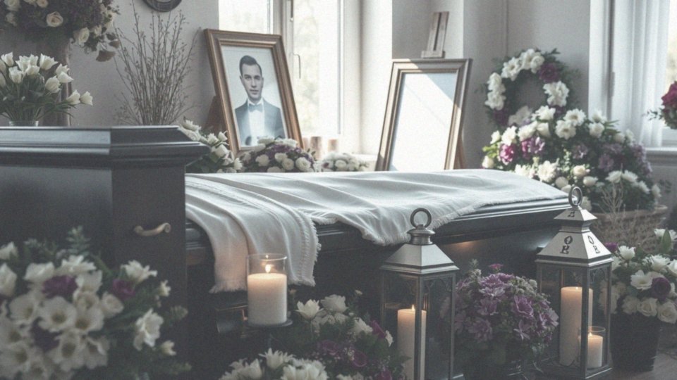 Jakie akcesoria mogą być używane podczas ceremonii pogrzebowej?