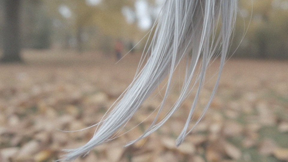 Jakie są skutki braku melaniny w siwych włosach?