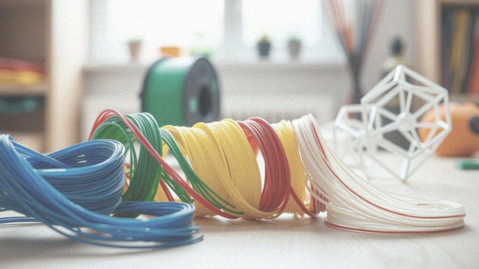 Jakie rodzaje filamentów można używać z długopisem 3D?