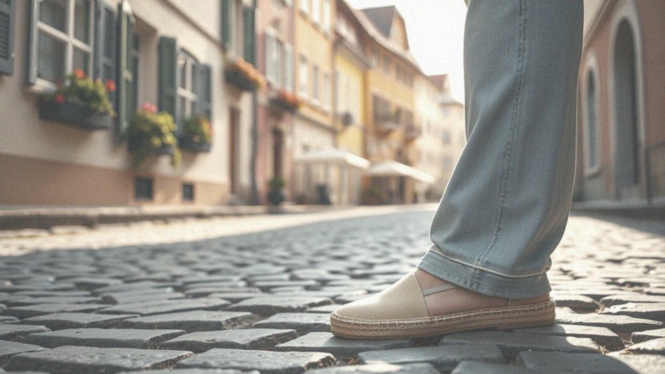 Jakie są najlepsze buty na letnie dni z luźnymi jeansami?